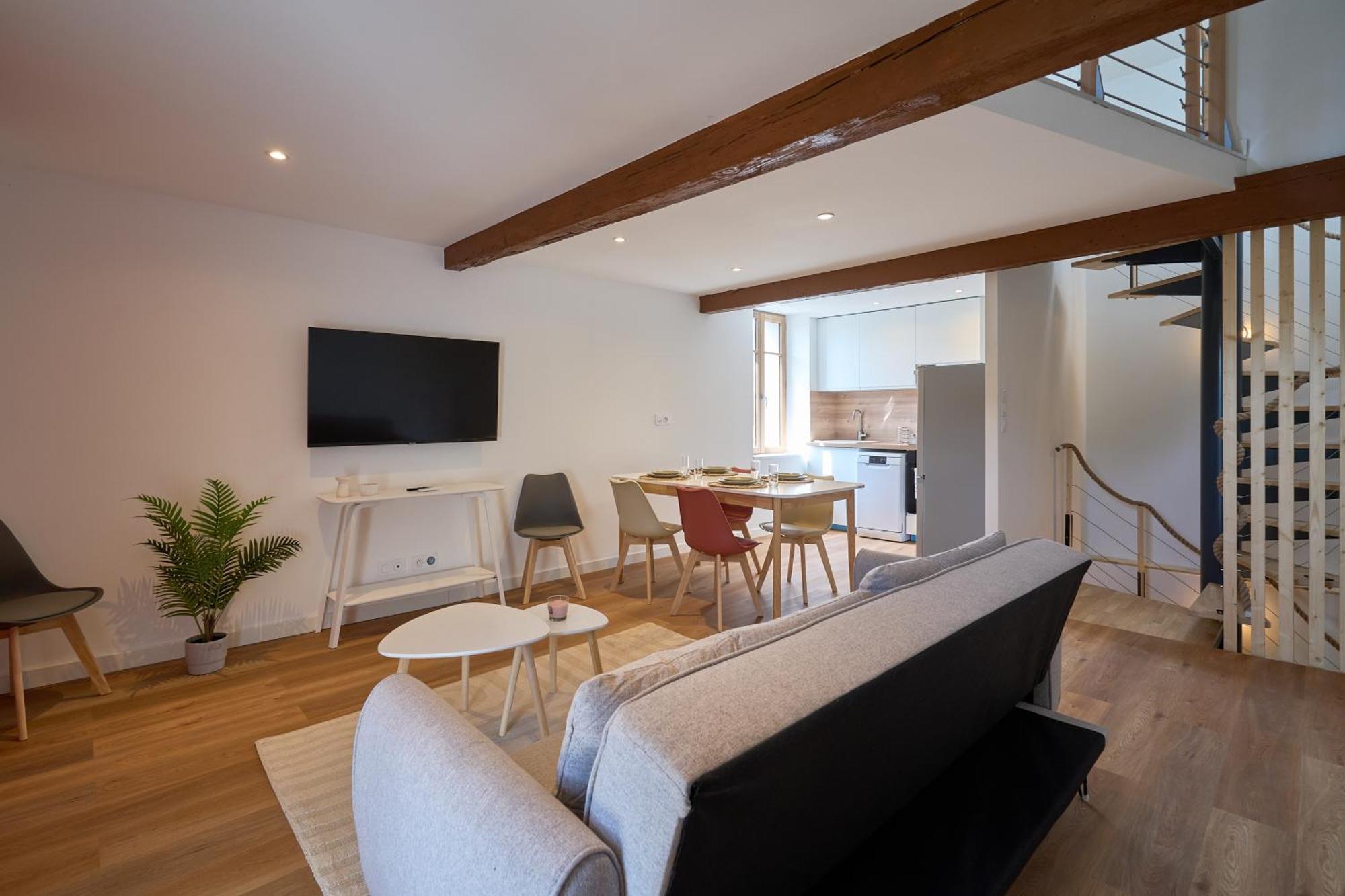 Le Rempart Harmonieux - Triplex Au Pied De La Cite Apartment Carcassonne Ngoại thất bức ảnh